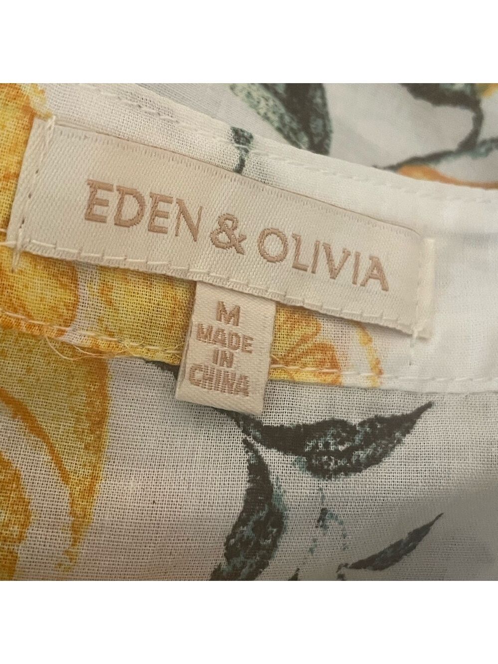 Eden & Olivia Lemon Tunic Blouse - Picture 7 of 8